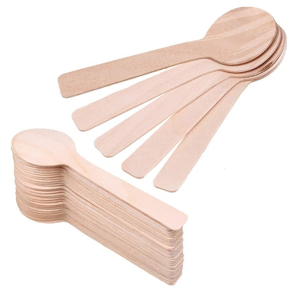 Wooden Cutlery Bulk, Spoons