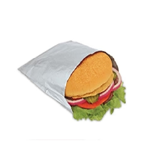 Foil bags, Hamburger Bags, Plain, 500 pcs