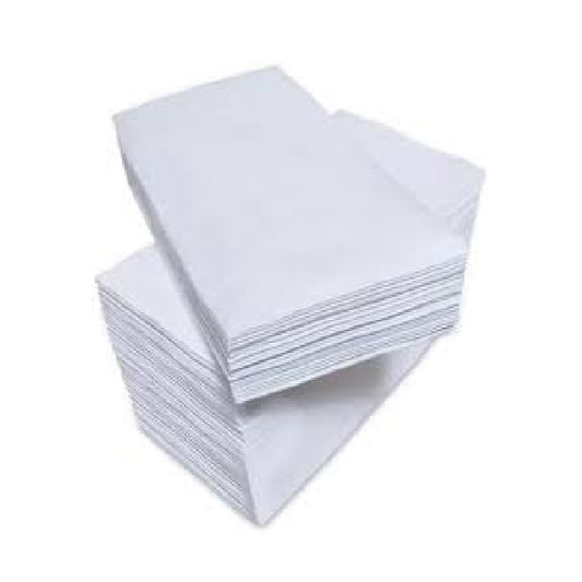 Napkins, Dinner, White, 2 Ply