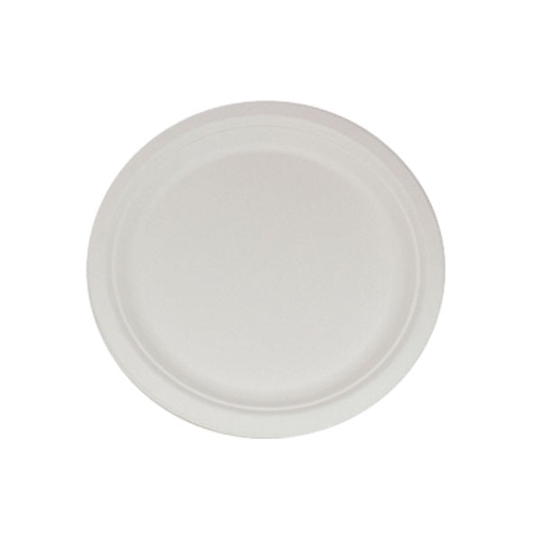 Plates, Disposable, Sugarcane, Deep-Well, 9"