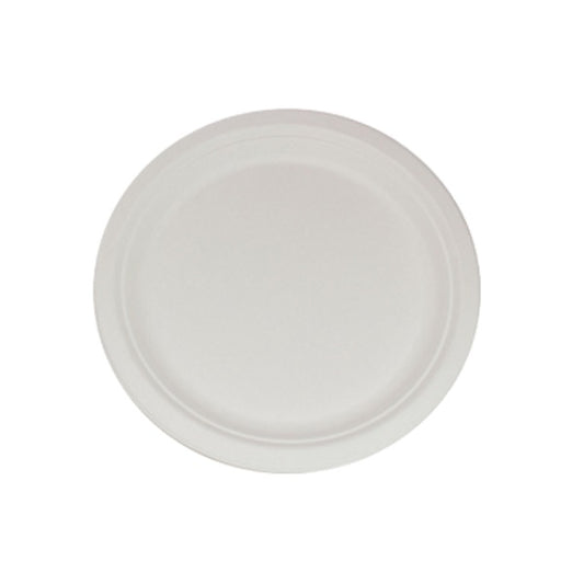 Plates, Disposable, Sugarcane, Deep-Well, 9"