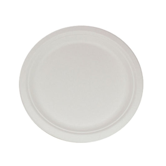 Plates, Disposable, Sugarcane, Deep-Well, 10"