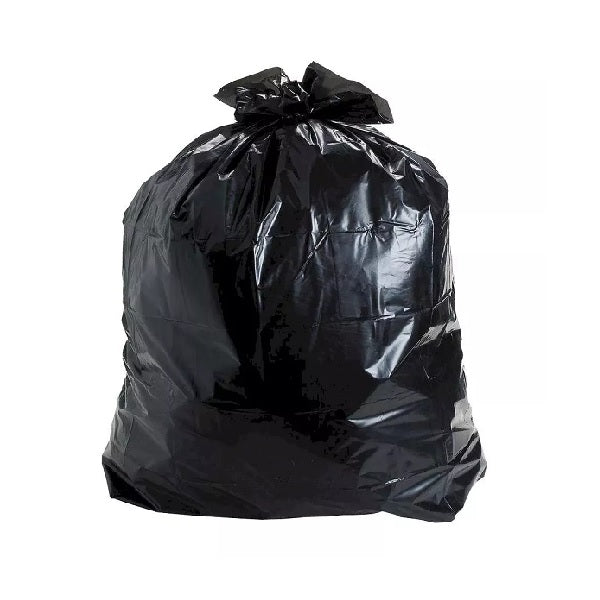 Garbage Bags, Super Strong, Black, 35x50"