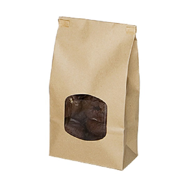 Cookie bag, Stand Up Paper, 2Lb With Window & Tie