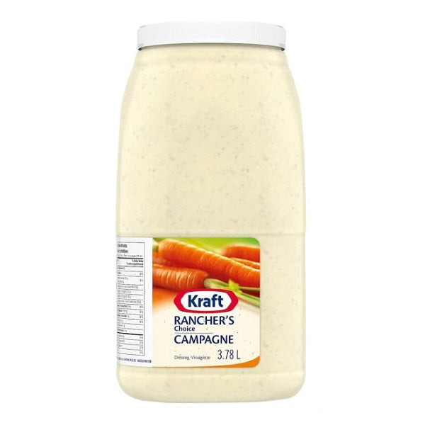 Grocery, Salad Dressing, Ranch, 3.78L