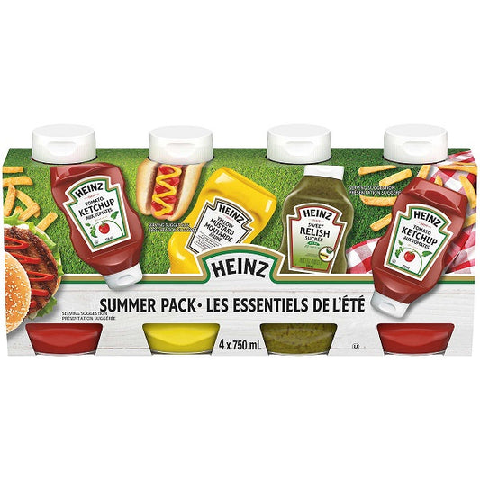 Condiments, Picnic Pack 4 x 750ml