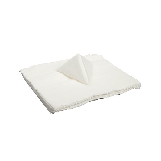 Napkins, Airlaid, White 14x14"