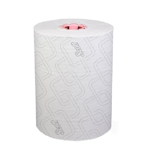 Paper Towels, Hard Towel Rolls, Pink, 580ft