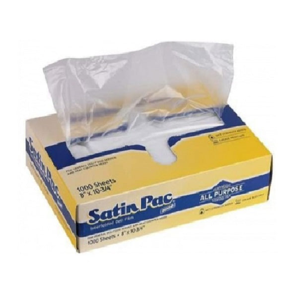 Deli Sheets, Wrap, 8 x 10.75", Satin Pac