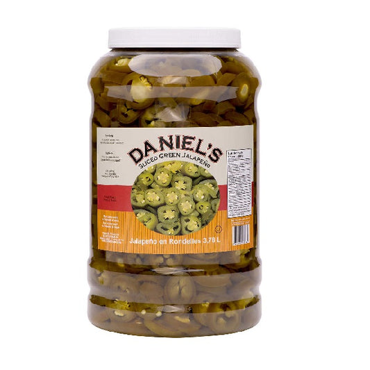 Grocery, Jalapeno Peppers, Sliced & Pickled, 3.78L