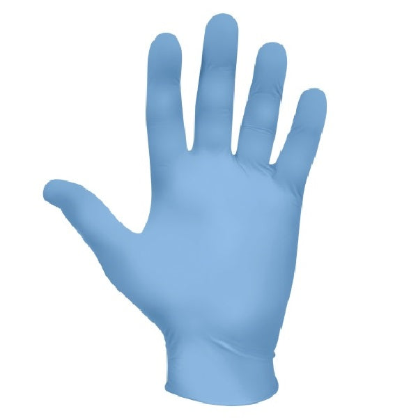 Gloves, Nitrile, Blue, Large