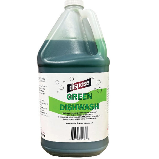 Cleaners, Green Dish Washing Liquid 4L