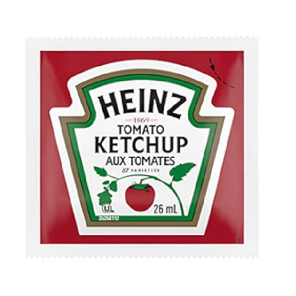 Grocery, Ketchup, Mega Portion Packets, 26ml