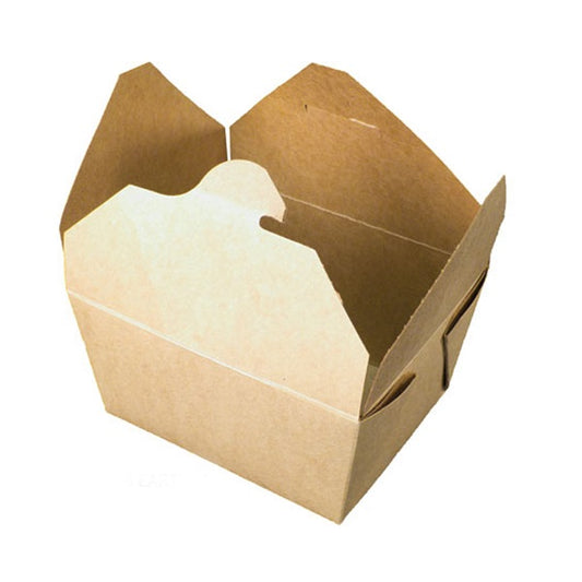 Food Containers, Kraft #1 Take Out Containers