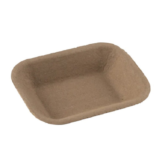 Food Trays, Pulp French Fry Trays, 5lbs