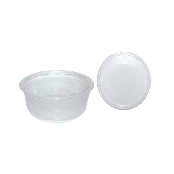 Deli Containers, 8oz Combo, Clear, Includes Lid