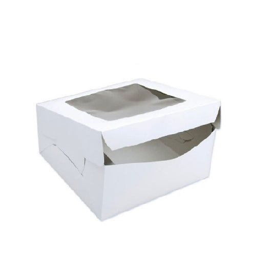Cake boxes, 9x9x2.5" with window