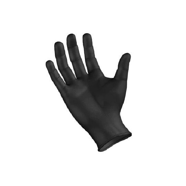 Gloves, Nitrile, Black, Medium