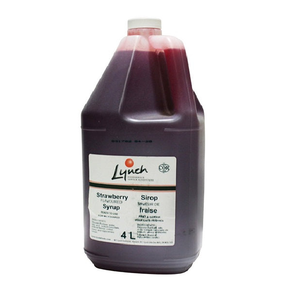 Grocery, Strawberry Syrup, 4L