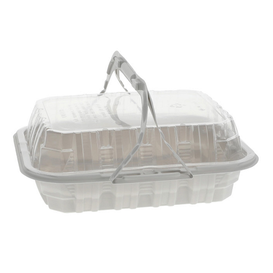 Chicken Buckets, 4 Piece Chicken Barn Container 9.5x8x3"