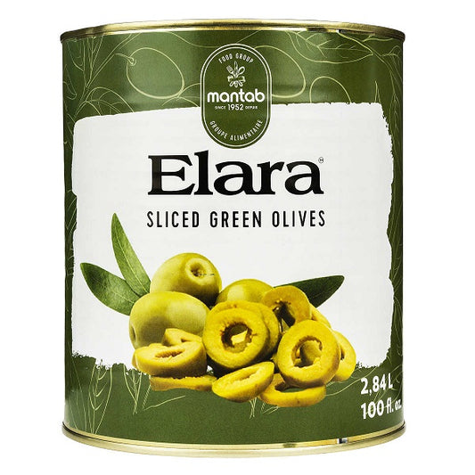 Grocery, Sliced Green Olives, 2.84L